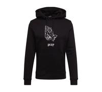 Mister Tee Sweat-shirt noir / blanc, Taille S
