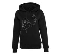 Miss Tee One Line Fit Hoodie Noir XL Femme