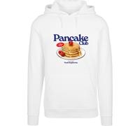 Mister Tee Sweat-shirt 'Pancake Club' beige / bleu marine / rouge sang / blanc, Taille XXL