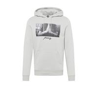 Mister Tee Sweat-shirt 'Pray' gris clair / noir / blanc, Taille XXL