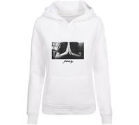 Mister Tee Sweat-shirt 'Pray' gris / noir / blanc, Taille XL