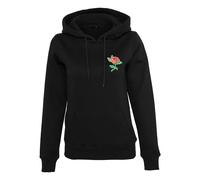 Mister Tee Sweat-shirt 'Rose' vert / rouge / noir, Taille L