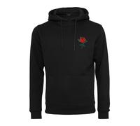 Mister Tee Sweat-shirt 'Rose' vert / rouge / noir, Taille L