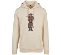 Mister Tee La Sketch Hoodie Beige XL Homme