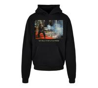 Mister Tee Sweat-shirt 'Scarface Little Friend' bleu clair / jaune / orange foncé / noir, Taille L