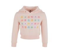 Mister Tee Sweat-shirt 'Sweet Heart Candy' turquoise / jaune / rose, Taille 110-116