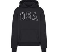 Mister Tee Sweat-shirt 'USA' noir, Taille L