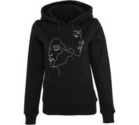 Mister Tee Sweatshirt femme Ladies One Line Fit Hoody Black M