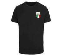 Mister Tee T-shirt à Manches Courtes Azurro Italia Crest