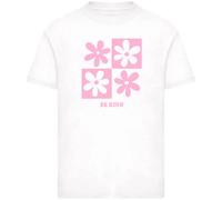 Mister Tee T-shirt à Manches Courtes Be Kind Flowers