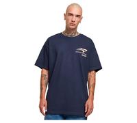 Mister Tee T-shirt Upscale Buenos Aires MT3530 Oversize Bleu marine S Homme