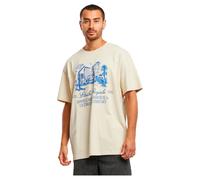 Mister Tee T-Shirt 'Etoile Royale' sable / bleu, Taille XL