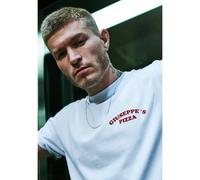 Mister Tee - T-shirt homme Giuseppe's Pizzeria - Blanc - Taille L (EU)