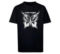 Mister Tee T-shirt à Manches Courtes Good Karma Butterfly