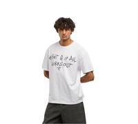Mister Tee T-shirt à Manches Courtes It All Works Out Wording Oversized