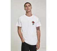 Mister Tee T-shirt Rose émeraude/rouge clair/blanc Taille S