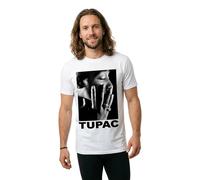 Mister Tee T-shirt homme Tupac Profile Blanc Taille S