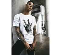 Mister Tee T-shirt homme Prinzessin Auf Der Erbse 100% coton Blanc XL