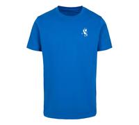 Mister Tee T-Shirt 'A S Club' bleu / vert / orange foncé / blanc, Taille S