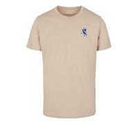 Mister Tee T-Shirt 'A S Club' sable / bleu / vert / orange, Taille XXL