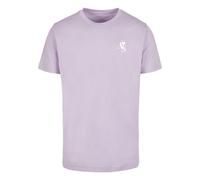 Mister Tee T-Shirt 'A S Club' vert / lilas / orange / blanc, Taille L