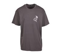 Mister Tee Mt3465-bold Actions Oversize Tee T-Shirt, Gris foncé, 3XL Grande Taille Tall Hommes