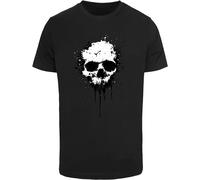 Mister Tee T-shirt Artsy Skull Paint MT3889 XS