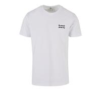 Mister Tee T-Shirt 'Au Revoir' noir / blanc, Taille XS