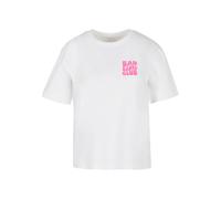 Mister Tee T-shirt 'Bad Babes Club' gris / rose / rose / blanc, Taille M