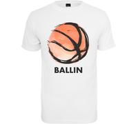 T-shirt Mister Tee Ball Blanc S