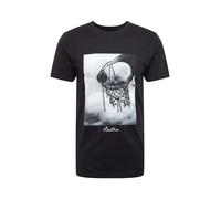 Mister Tee T-Shirt 'Ballin 2.0' gris foncé / noir / blanc, Taille L