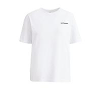 Mister Tee T-shirt 'Be Happy' noir / blanc, Taille L