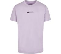 Mister Tee T-Shirt 'Become the Change' violet clair / mélange de couleurs, Taille M