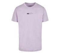 Mister Tee T-Shirt 'Become the Change' violet clair / mélange de couleurs, Taille 4XL