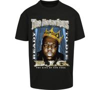 Mister Tee T-shirt Biggie Crown Oversize Tee Black XS