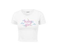 Mister Tee T-shirt bleu clair / jaune / rose ancienne / blanc, Taille L