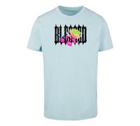 Mister Tee T-Shirt bleu / jaune / vert / rose / noir, Taille XXL