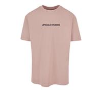 Mister Tee T-Shirt bleu / rose / noir, Taille L