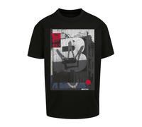 Mister Tee T-Shirt bleu / rouge / noir / blanc, Taille L