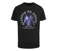 Mister Tee T-Shirt 'Blinded By Myself' violet / rose / noir / blanc, Taille S