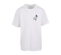 Mister Tee T-Shirt 'Bold Actions' bleu / blanc, Taille L