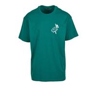Mister Tee T-Shirt 'Bold Actions' vert / blanc, Taille S