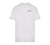 Mister Tee T-Shirt 'Born To Change' gris / noir / blanc, Taille M