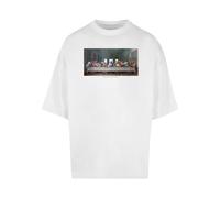 Mister Tee T-Shirt 'Can't Hang With Us' rouge / noir / blanc, Taille M