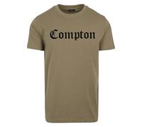 Mister Tee T-Shirt Compton pour Homme, Olive, S