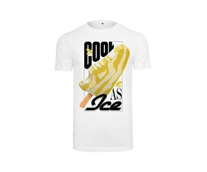 Mister Tee T-Shirt 'Cool As Ice Tee' moutarde / noir / blanc, Taille S