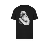 Mister Tee T-Shirt 'Cool Santa' gris / gris clair / noir, Taille XXL