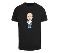 Mister Tee T-Shirt 'Detroit Sketch' nude / bleu / jaune clair / noir, Taille 4XL