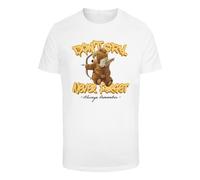 Mister Tee T-Shirt 'Don't cry never forget' mélange de couleurs / blanc, Taille XS