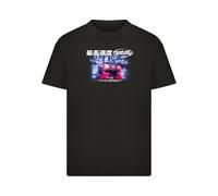 Mister Tee T-Shirt 'Drift Racing' indigo / rouge / noir / blanc, Taille 146-152